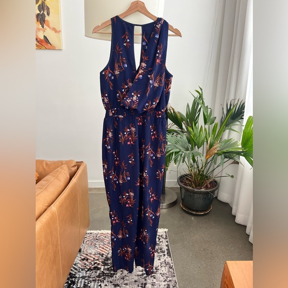 Adelyn Rae Navy Jumpsuit - Picture 5 of 7